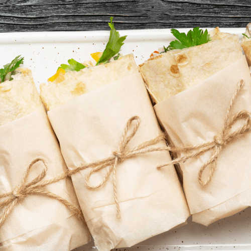 Baked Lavash Roll with Chicken and Carrot-Dozen