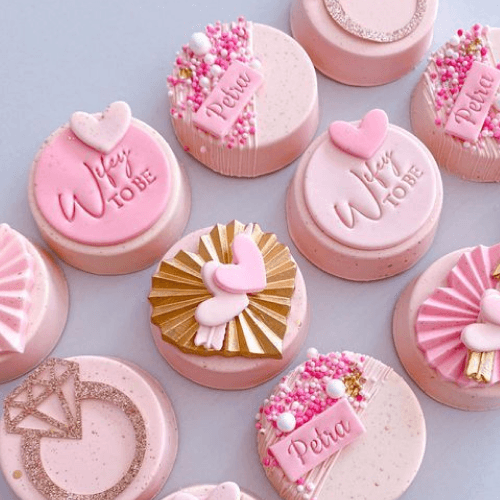 Chocolate Covered Oreos,mini cakes  (1 dz)