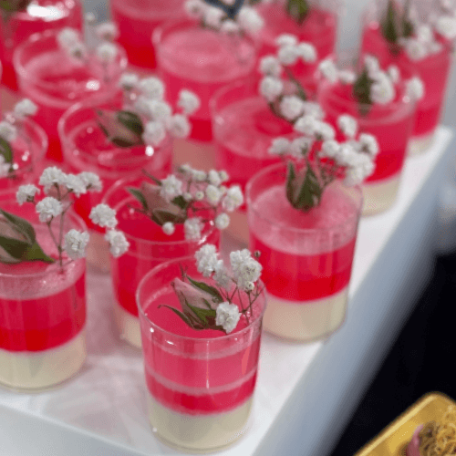 Panna Cotta with Jello