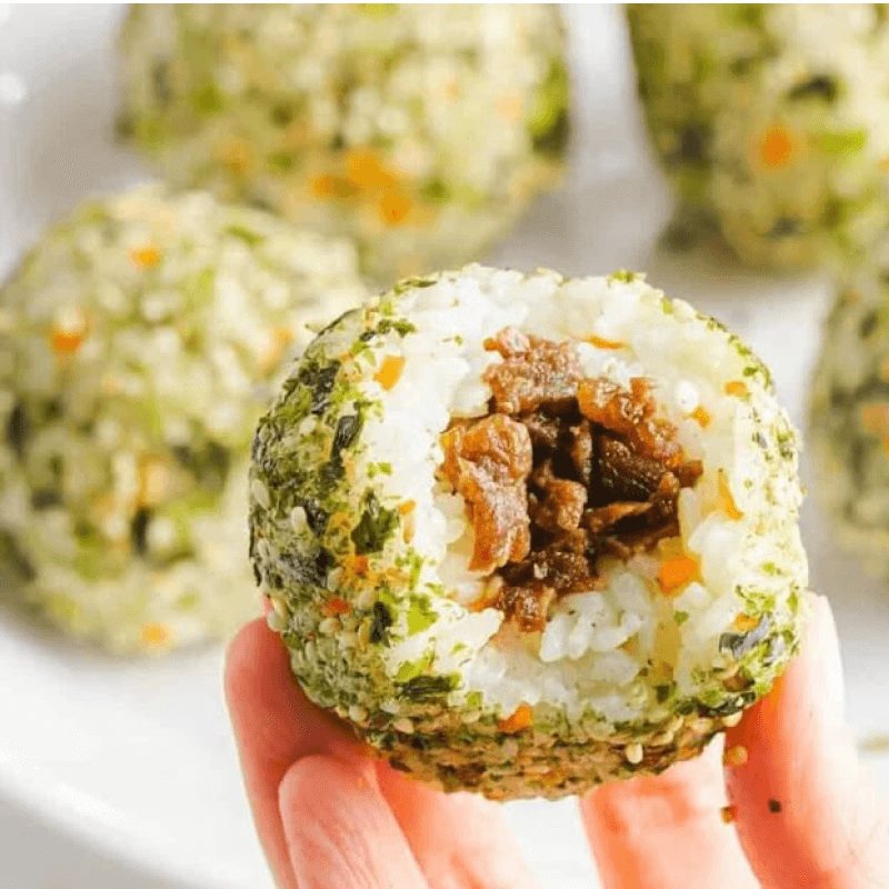 Rice Balls with Minced ( 1Dz)